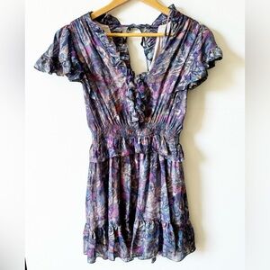Rebecca Taylor Giverny Floral Dress Medium